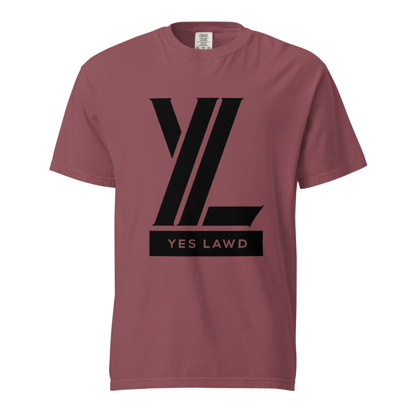 YL Unisex garment-dyed heavyweight t-shirt